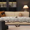 Premium Sofa Cushion  New Four-Season Universal Light Luxury Irregular One-Piece Special-Shaped Straight-Row Cover Towel