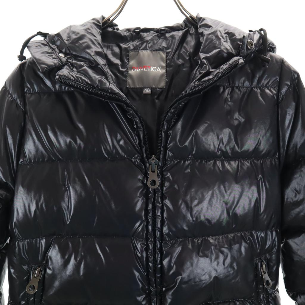 DUVETICA Hergestellt in Bulgarien Daunenjacke 40 schwarz ADHARA Damen Gebraucht