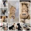Waterproof Puppy Overalls Boy Dog Jumpsuit Winter Fleece Dog Clothes for Small Dogs Pet Jacket Chihuahua Costume Yorkie Pug Coat