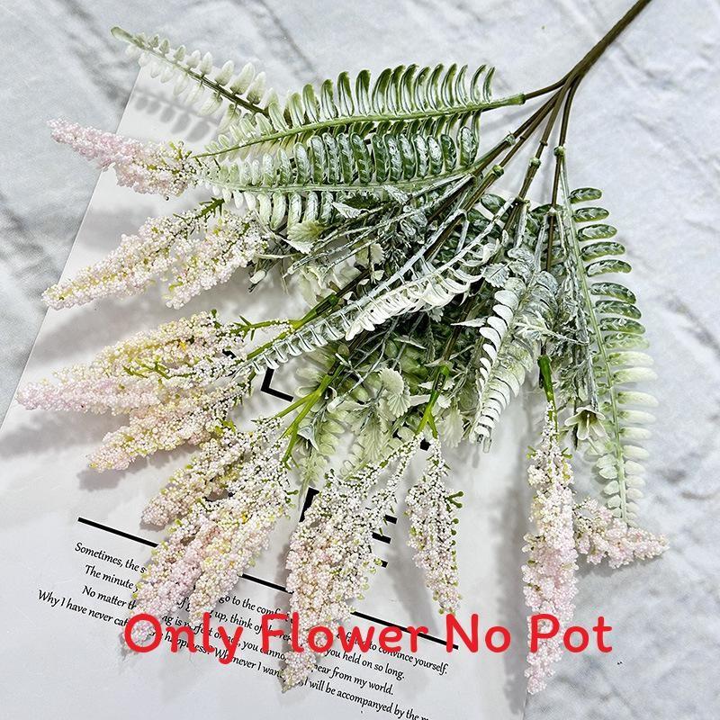 Euphrasia Ten Pectinata Plastic Faux Flower Plant For Home Decor And Event Use