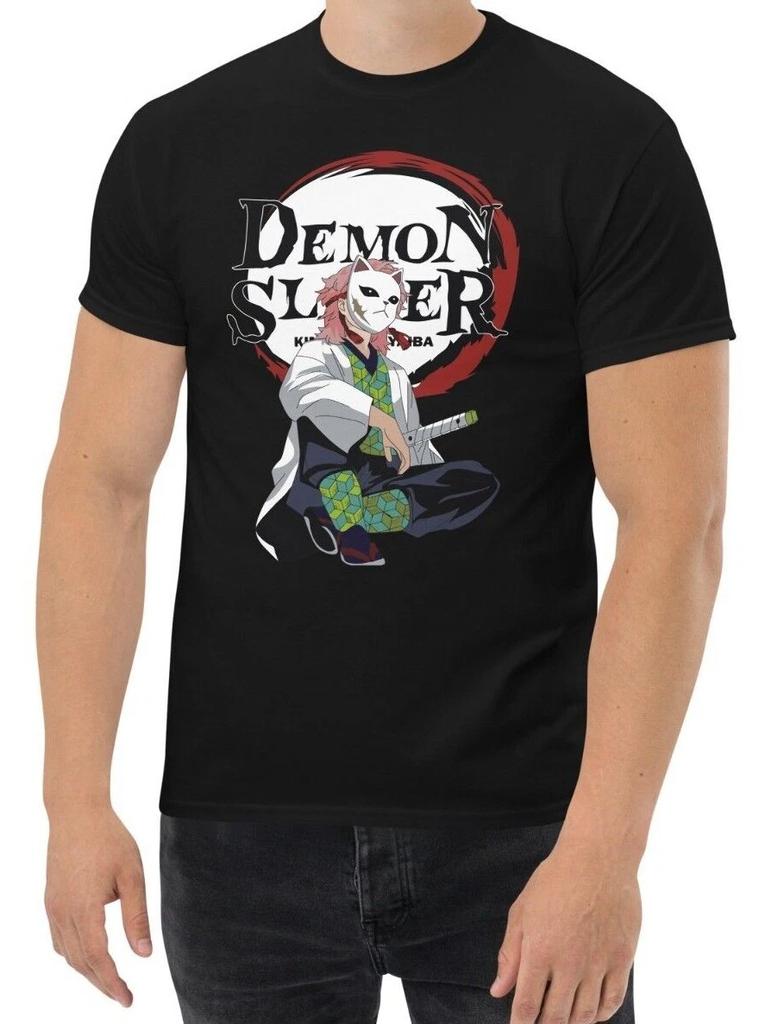 New Demon Slayer Anime Japanese Manga Men's T Shirt S-3XL Assorted Colors