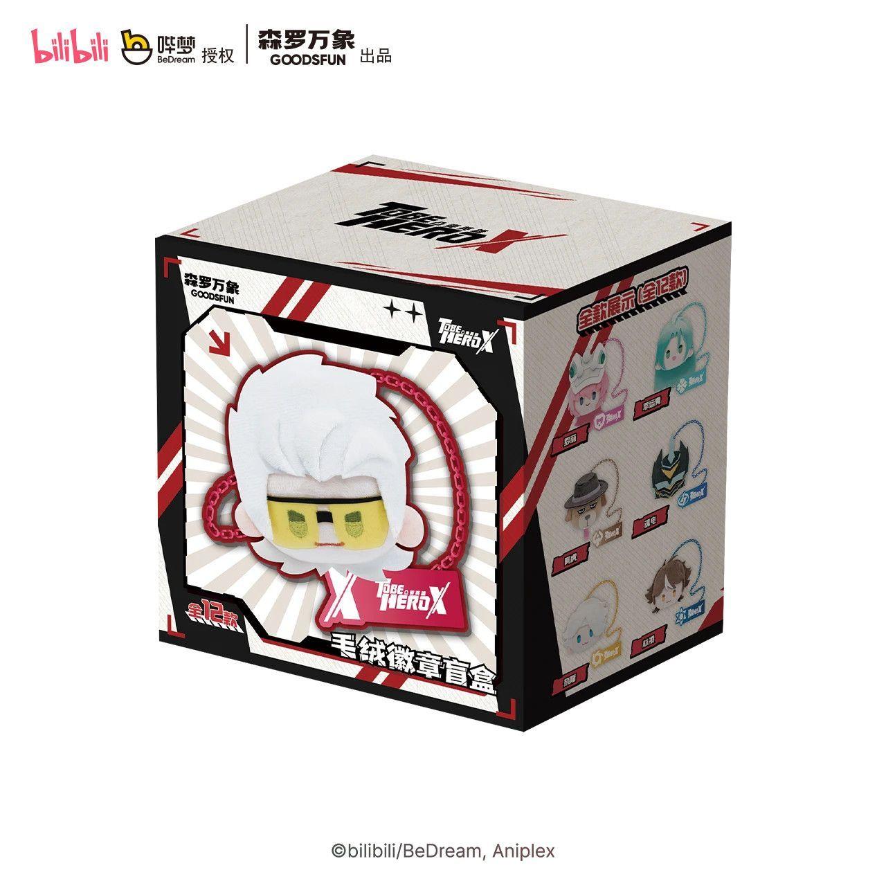 

New Genuine To Be Hero Animation Plush Badge Series Confirm Style Blind Box Anime Figure Character Decor Collection Toys Gifts X Cuddly Stuffed Fluffy