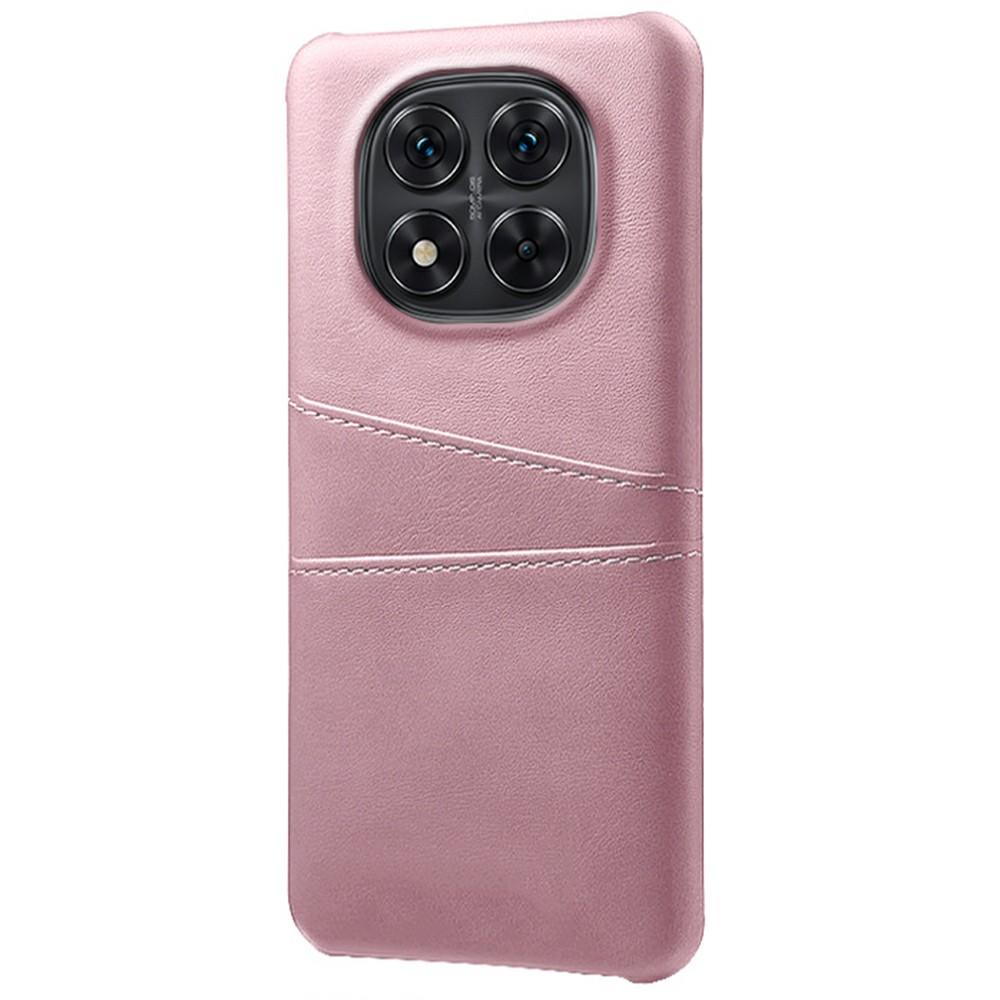 For Xiaomi Redmi Note 14 Pro 5G/Poco X7 5G Case Dual Card Slots PU Leather + Hard PC Phone Cover