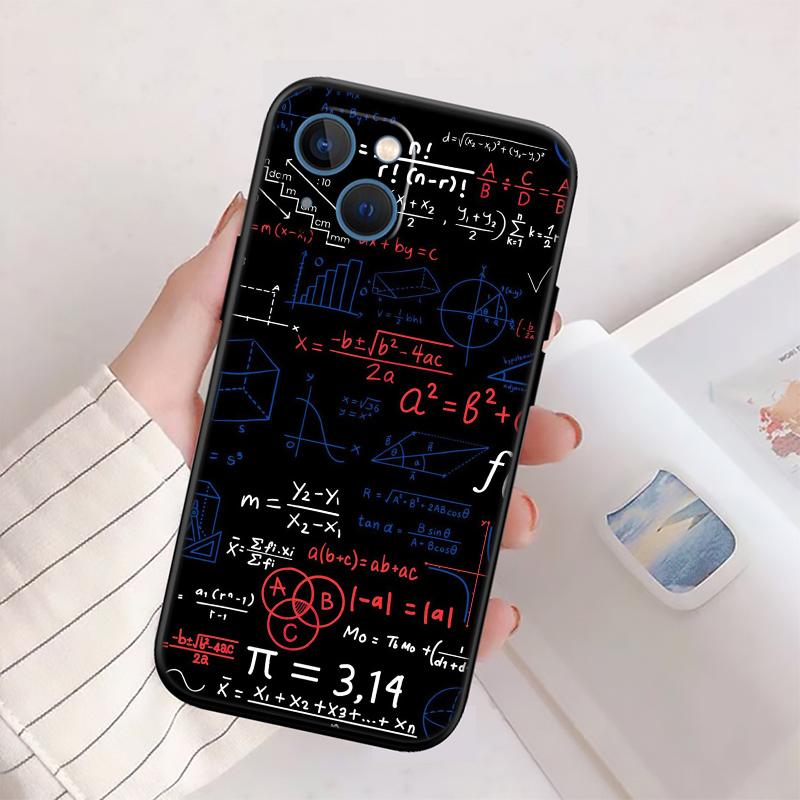 Chemical Maths Equation Formula Shell Case for Samsung Note 10 20 S23 S24 S25 Ultra FE Plus Edge Lite A02S A35 A07 A17