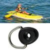 10Pcs Kayak D Rings with Screws Elastics Rope Pull Buckles Sailing Camping Hardware for Boats Deck Mount Fitting Enduring