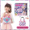Japan Pacherie DIY Patchwork Bag for Girls Aged 5-10 - Handmade Toy