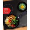 Batterie de cuisine - Tous feux dont induction - ARTHUR MARTIN - AM2991 - Aluminium revêtement anti-adhésif - 10 pièces - Prune