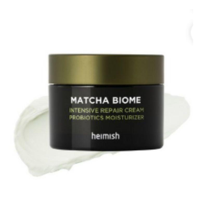 Heimish Matcha Biome Intensive Repair Barrier Cream Korean K-Beauty Soothing Moisturizer for Sensitive Skin 50ml