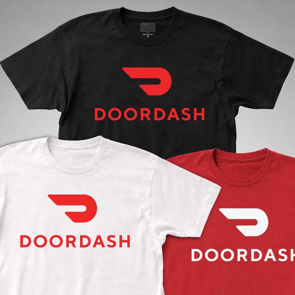 DoorDash T-Shirt tee Food Delivery Driver Door Dash Service Grocery Groceries