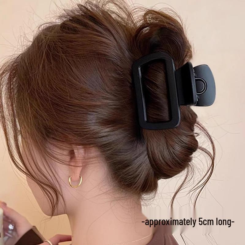 Elegant French Retro Small Shark Hair Clip for Thin Hair