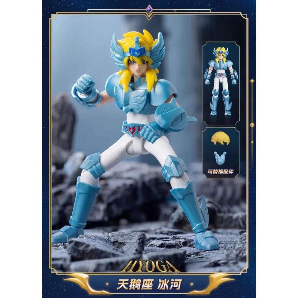 Blokees Saint Seiya Galaxy Version 2 Action Figures Camus Hoyoga Dohko Milo Shiryu Pegasus Nachi Anime Figurines Toys Kids Gifts