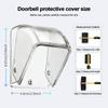 Waterproof Ring Doorbell Cover Transparent Wireless Doorbell Cover Doorbell Rain Cover  Outdoor Use