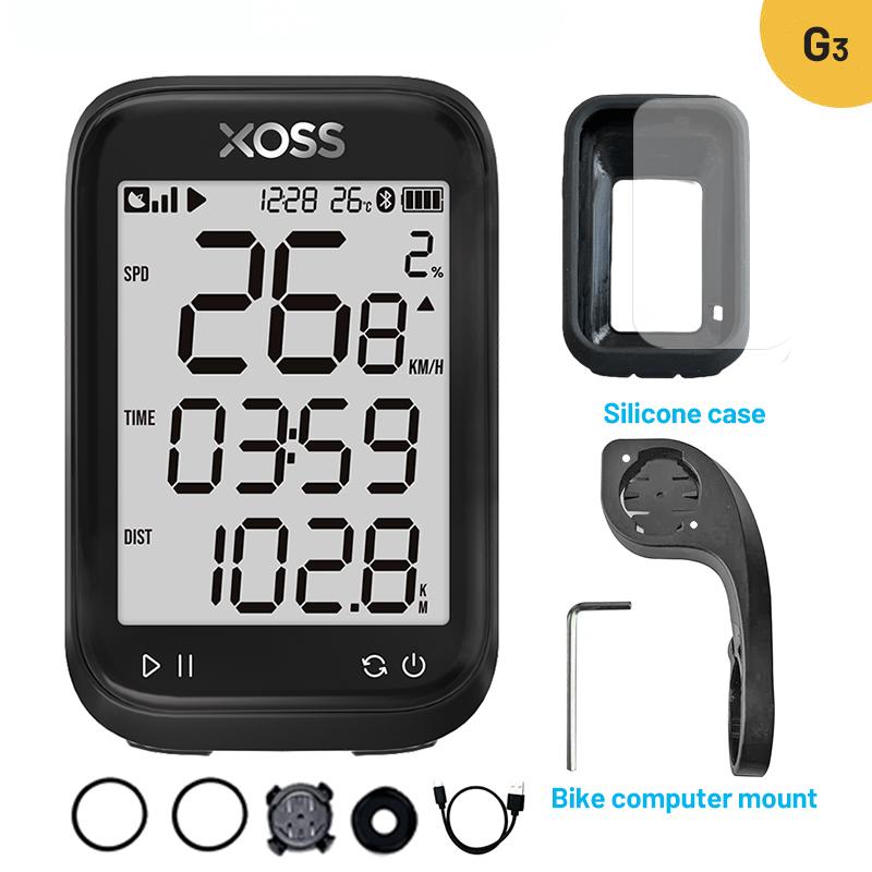 XOSS g3 g3Plus Bike Computer Wireless GPS Cycling Speedometer Roadbike MTB Waterproof ANT+ Cadence Speed Smart Bicycle Computer