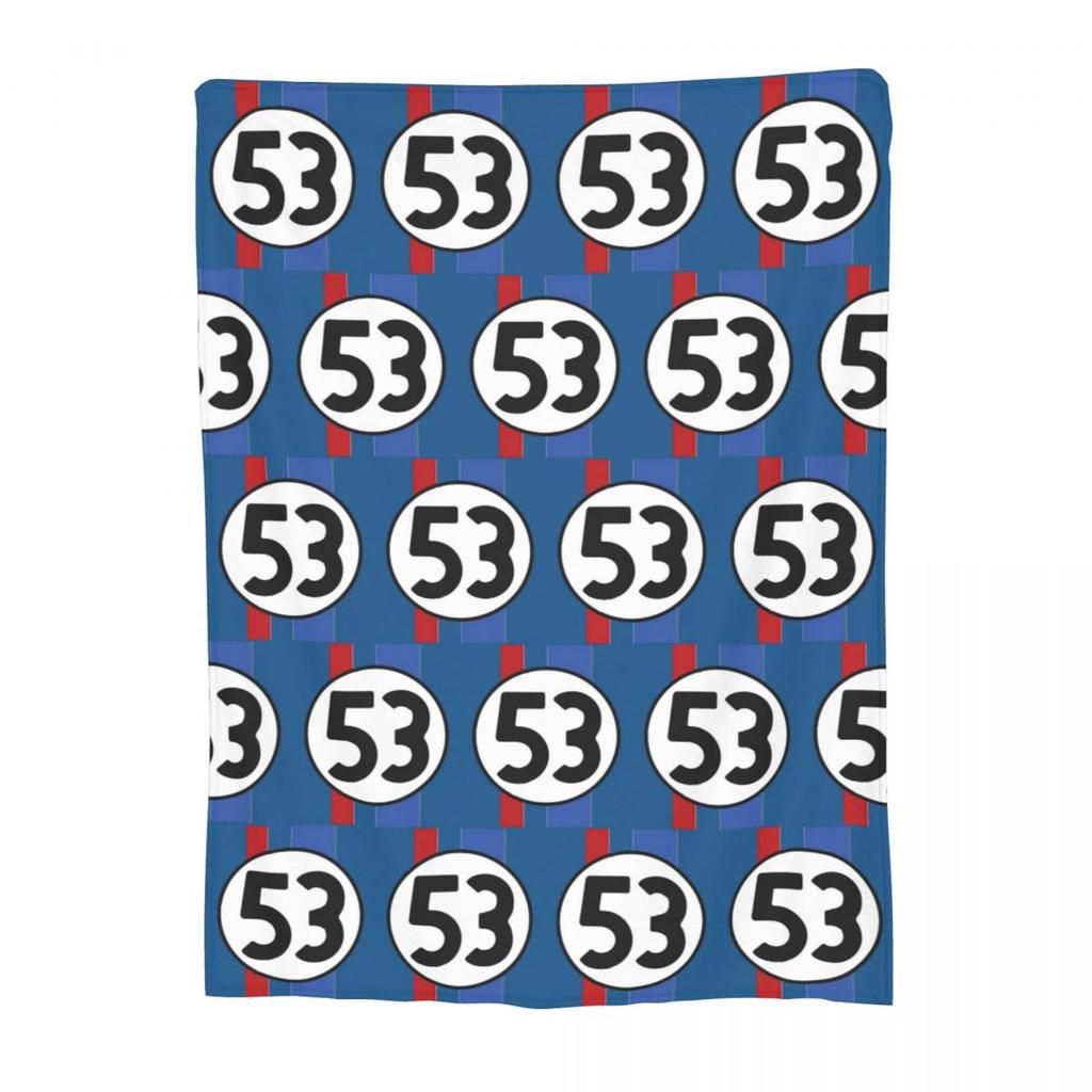 Herbie Stripes Blanket Flannel Sofa Throw Blanket Super Soft for Home Bedroom Outdoor Throws Bedspread Quilt