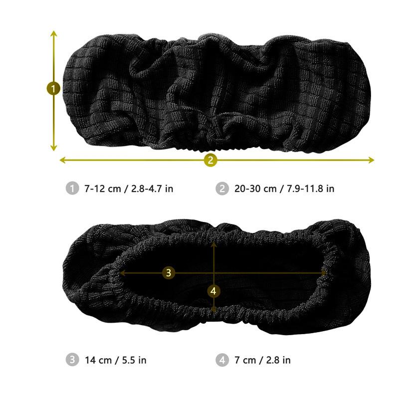 Elastic Household Stool Cover Non-slip Chair Cushion Chair Back Cover Office Computer Table Swivel Chair Cover Armrest Cover