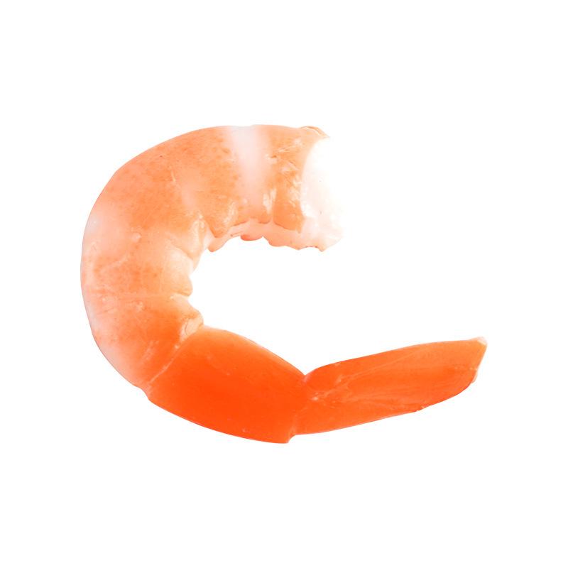PVC Shrimp Keychain Props - Funny Kitchen & Dining Toy Models
