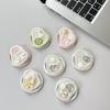 Aesthetic Magnetic Phone Grip Stand Resin Gem Pearl Snap-On HolderCute Desk Accessory for Hands-Free Viewing Portable Phone Ring