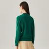 Zhao Jun Women's 100% Cashmere Half-High Collar Sweater