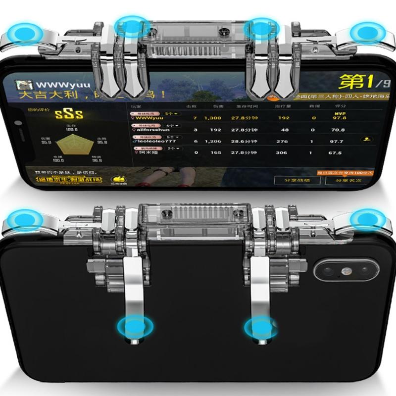 Mobile Phone Gaming Trigger Gamepad Button Handle Shooter Controller Keypads Grip For Phone