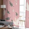 Colombe Fiori Foglie Tulle Tende Trasparenti per Finestre per Soggiorno La Camera da Letto Moderne Tende in Chiffon Voile Organza Decorazione Drappeggi