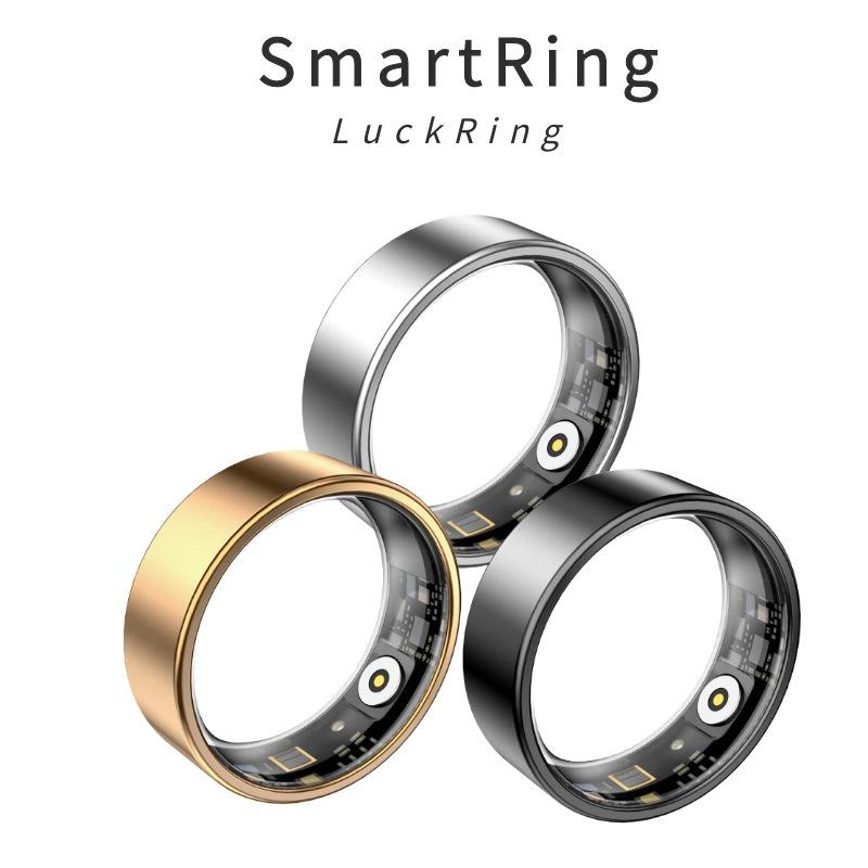SmartRing Fitness Tracker Ring Gesture Control Heart Rate HRV SpO2 Sleep Monitoring Smart Ring