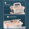 Fresh-keeping Box With Carrying Handle Reusable Leak-Proof Food Container For Picnic Camping