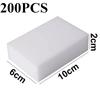 50pcs/lot Magic Sponge Eraser 100x70x30mm Melamine Sponge Magic Cleaner Bathroom Kitchen Cleaning Spong Household Cleaning Tool