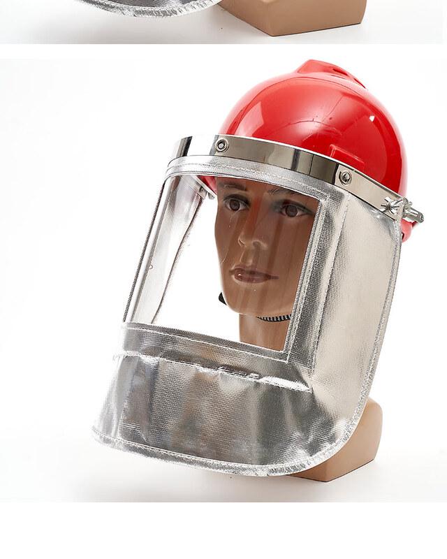 Jiemengzhe 1000-Degree Aluminum Foil Heat-Resistant Safety Helmet
