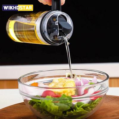 Cooking Seasoning Bottle Dispenser Sauce Bottle Glass Storage Bottles Spice Glass Oil Spray Vinegar Creative Kitchen Tools