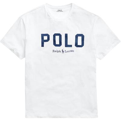 Polo SS23 Letter Logo Printed Crew Neck Short Sleeve T-Shirt Men Tops White 710852249-002