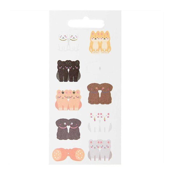 Autocollants - RICO DESIGN - Registre Animaux - 10 Feuilles - Multicolore - Mixte