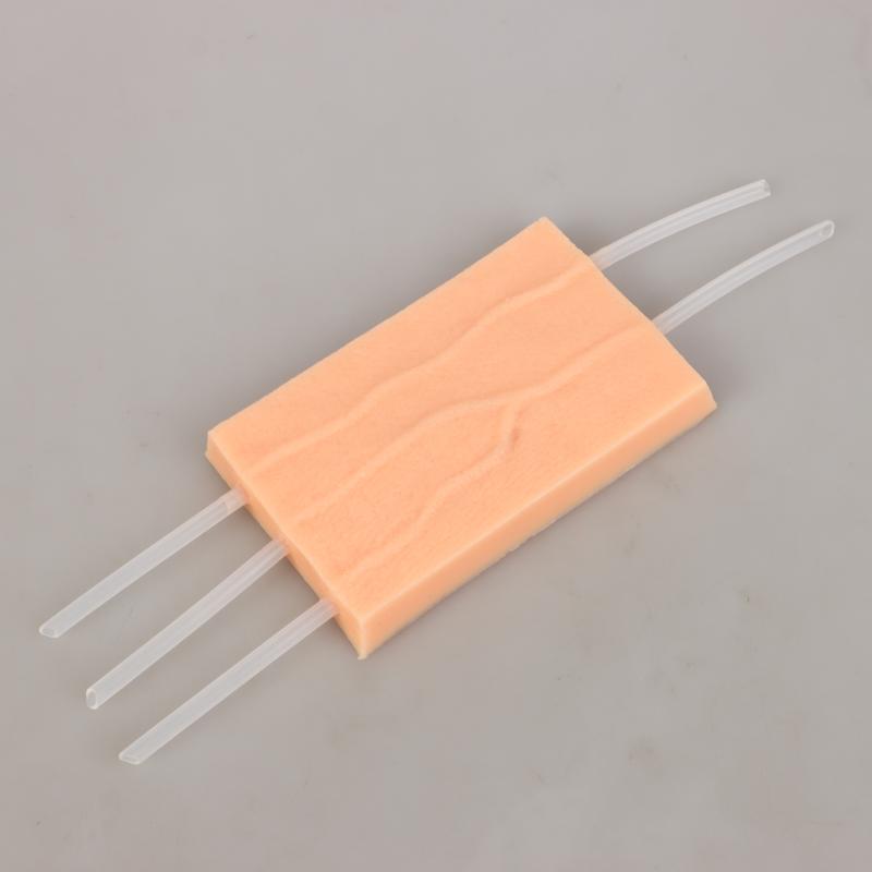 

Silicone Injection Practice Pad Blood Recovery Kit Medical Student Nurse Blood Collection Puncture Training Pad Model onesize