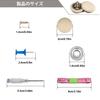 Aicosineg 65pcs Auto Ceiling Repair Roof Headliner Auto Repair Button Rivet Ceiling Repair Car