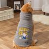 Warm Pet Vest Large Dogs Winter Hooded Fleece Dog Coat Border Collie Golden Retriever