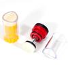 1/2pcs Queen Bee Marking Bottle Plastic Bee Marker Tube Catcher Cage With Plunger Plush For Beekeeper Equipment Optional