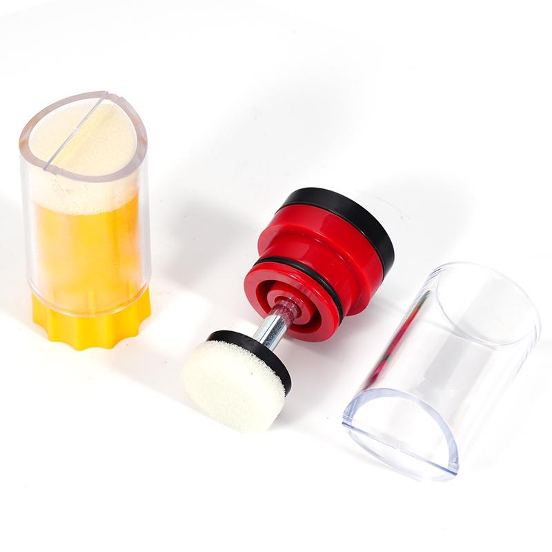 1/2pcs Queen Bee Marking Bottle Plastic Bee Marker Tube Catcher Cage With Plunger Plush For Beekeeper Equipment Optional