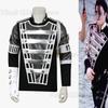 Punk Michael Jackson Allemagne Militaire Cool Magnifique Veste Teaser Vêtement d'extérieur pour Collection costume Halloween Manteau Cadeaux