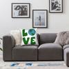 Love the Mother Planet Pillowcase Cushion Cover Earth Day Protect Environment Throw Pillow Case Cover Home Dropshipping 40X40cm