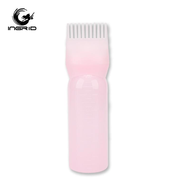 Hair Dye Bottle, Comb Bottle, Dye Cream Coloring Hair Care Bottle, Shampoo Bottle, Hair Salon Home Beauty and
