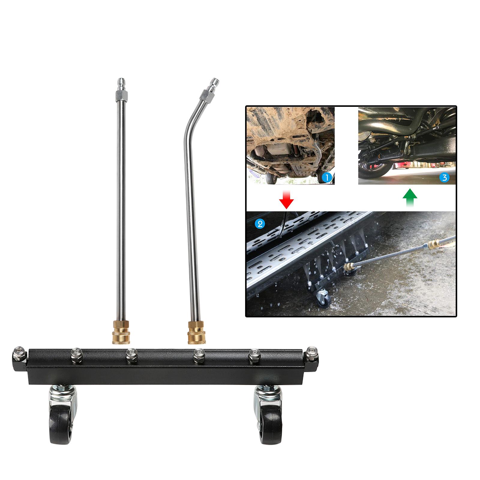 5000PSI Pressure Washer Undercarriage Cleaner Power Washer Attachment for Car Chassis Cleaning