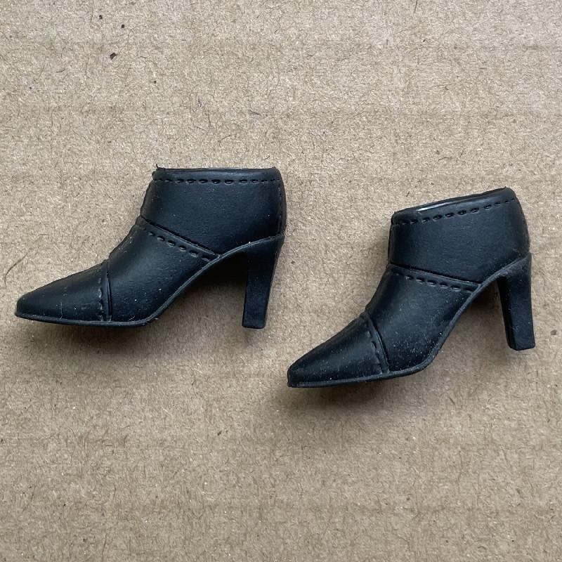 Doll Shoes High Heels Slope Heel Martin Boots Slipper Fashion Shoes for 1/6 FR/PP Doll DIY Doll Parts