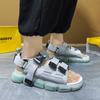 Fashion Summer Trendy Men's Sandals Personalized Fashion Sports Style Outdoor Street Walking Daily Shoes for Young People Casual