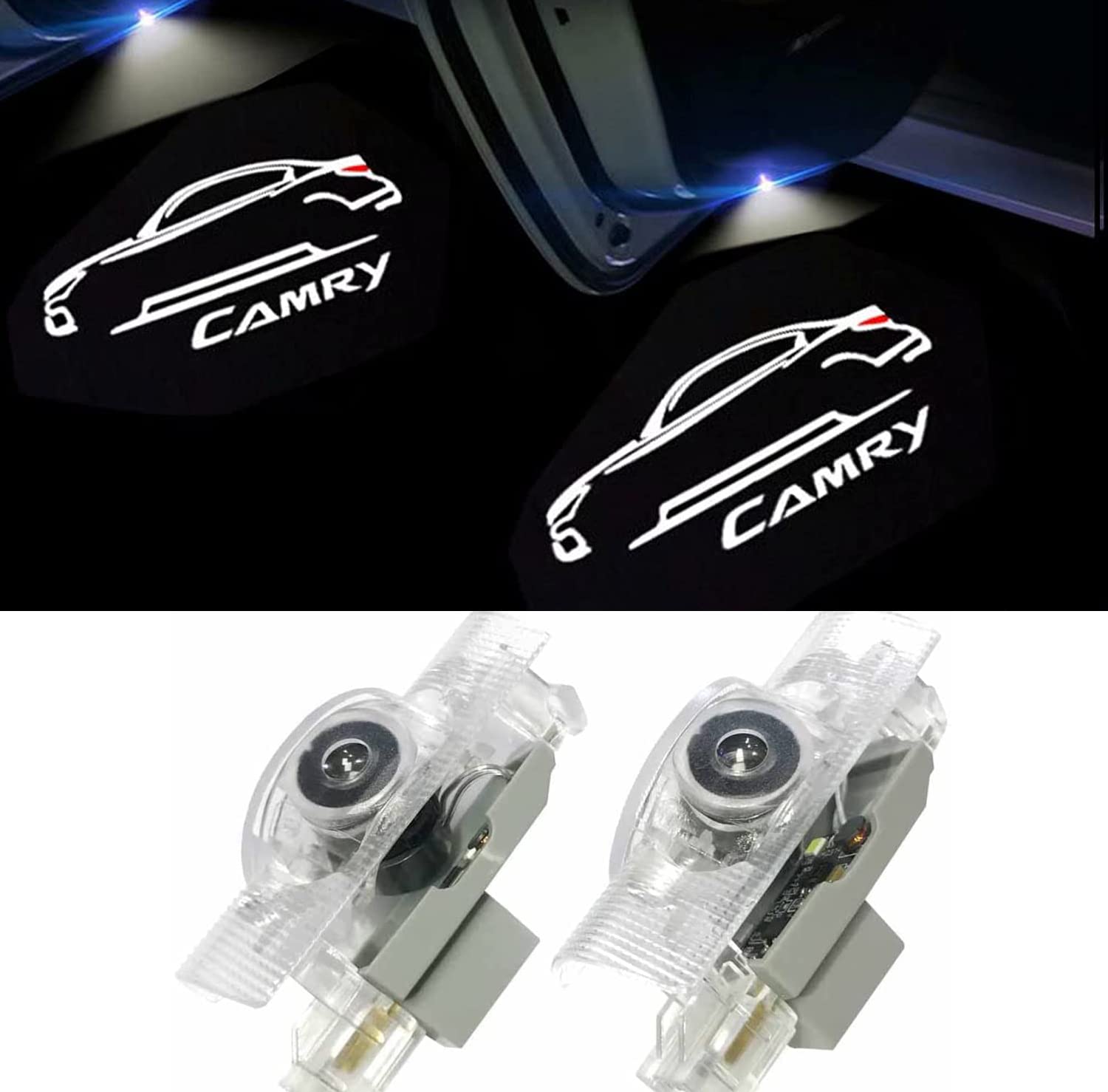 

Camry Подсветка двери Приветственная подсветка двери Светодиодный логотип 40 70 Toyota Тип замены Комплект из 2 штук для Toyota Camry Лампа, Лампа, Логотип, Подсветка, Подсветка, Проекция,