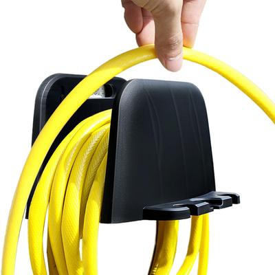 Garden Hose Hanger Wall Mounted Easy Installation Water Hose Rack Garden Water Pipe Hook Outdoor Storage for Yard Farm Lawn