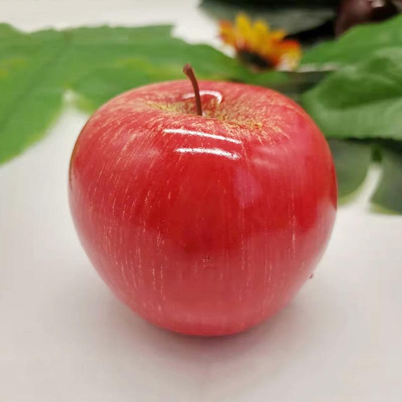Künstliche Frucht Simulationsmodell Schaumstoff Fake Obst Kindergarten Lehrmittel Dekorative Requisiten Rosa