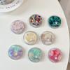 Rhinestone Flower Rendering Contrasting Color Mobile Phone Airbag Bracket Telescopic Magnetic Suction Portable Company Team Building Gift