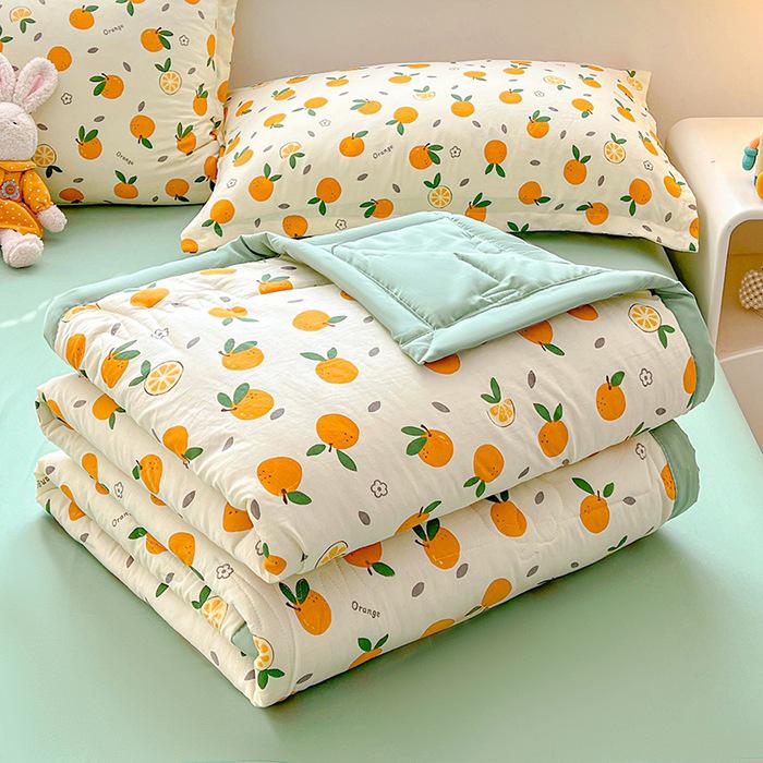 All-Season Machine Washable Children's Summer Quilt - Suitable for Air Conditioning and Home Use