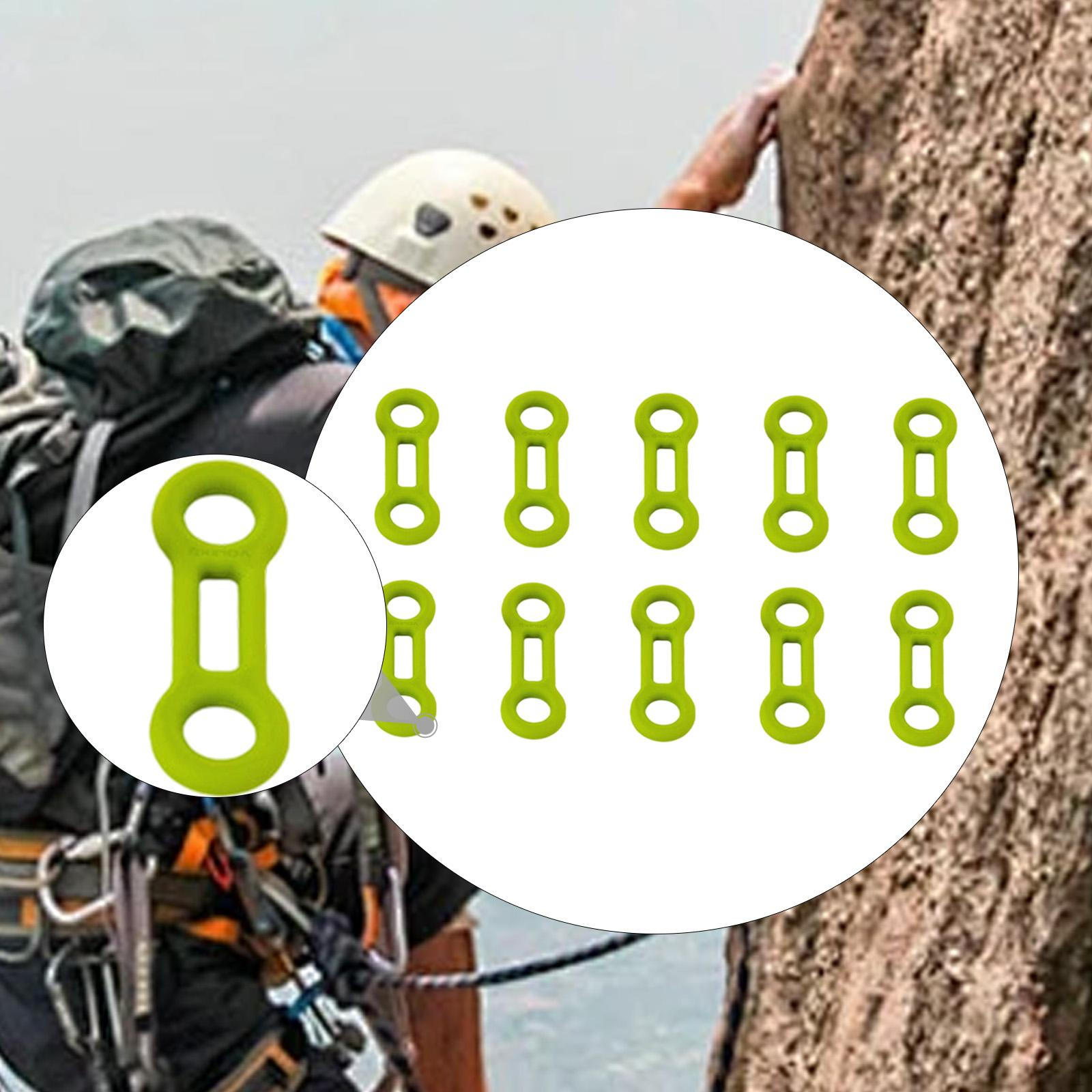 

Climbing Carabiner Ropes Locking s Tool Rigging Fixing Stopper, Keeper Rescue Connector зелёный