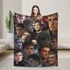 Hunger Games Peeta Mellark Blanket Cover Flannel Josh Hutcherson Lightweight Thin Throw Blanket for Sofa Couch Quilt Portable