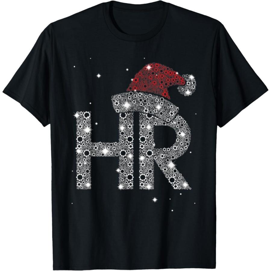 

Human Resources Merry Christmas HR Xmas Santa Claus T-Shirt XXXXXL чёрный